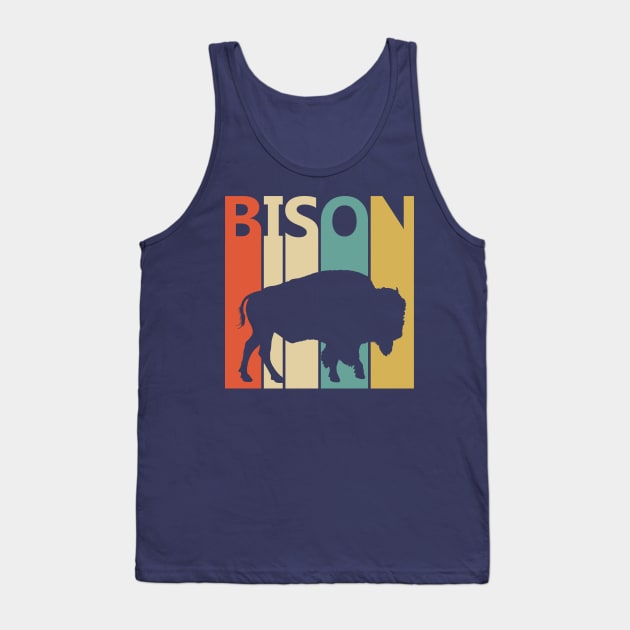 Vintage 1980s Bison Animal Gift Tank Top by GWENT